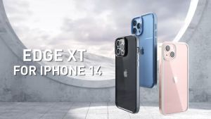 SUPCASE iPhone 14 Plus (2022) 6.7 Inch Clear Protective Case with Built-in Screen protector [Unicorn Beetle Edge XT Series] Scratch-resistant TPU bumpers