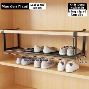 MINGZHIYIFAN | Kệ Đựng Giày Điều Chỉnh Dễ Lắp Với Rổ