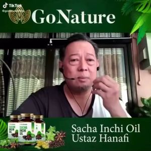 [FREE SHIPPING]Go Nature Sacha Inchi oil Ustaz Hanafi Merawat Darah TinggiSakit pinggangSakit lututMengawal paras gula