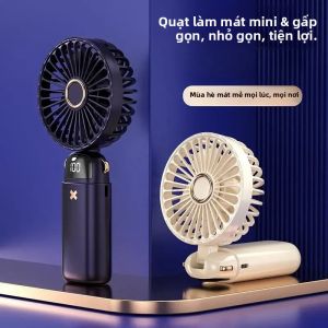 Quạt Cầm Tay Mini Cầm Tay Sạc USB Im Lặng Quạt Để Bàn Nhỏ Dành Cho Ký Túc Xá Sinh Viên Văn Phòng Và Sử Dụng Ngoài Trời