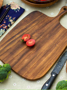 จานหั่นไม้แขวนสำหรับปรุงอาหารแบบธรรมชาติ จานหั่นผักผลไม้ จานหั่นขนมปัง จานหั่นเนื้อสัตว์ จานหั่นอาหารเสริมในครัว จานหั่นไม้เนื้อแข็ง จานหั่นไม้เนื้อแข็ง