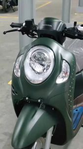 Stiker Stylish Hijau untuk Honda Scoopy 2023 & 2024