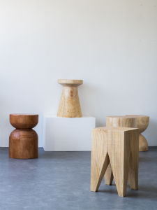 NONG HOME | Scandinavian Style Solid Wood Tree Stump Tea Table