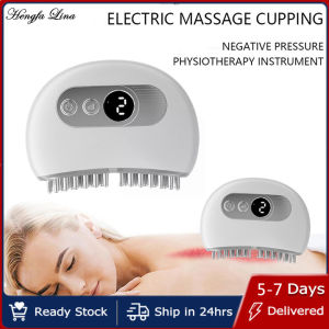 Hengfa Lina Face Lift Massager Electric Scraping Board Heated Vibrating Facial Massager Red Blue Therapy Scraping Plate Slimming Too