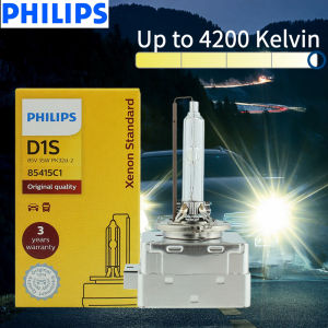 Philips | Philips D1S Xenon HID 35W Headlight Bulb 4200K White Genuine Car Replacement Upgrade Lamp Standard Original