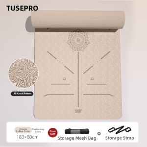 TUSI | Non-slip Shock-absorbing Quiet Thick Wide Large Yoga Mat