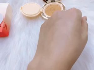 Phấn nước thảo mộc organic thuần chay CChoi Herbal DD Cushion SPF50 chống lão hoá an toàn cho da nhạy cảm và phụ nữ có thai