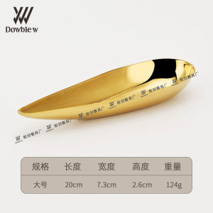 Thickened Stainless Steel Juice Bowl Restaurant Coffee Bean Weighing Subpackage Bean Tray Metering Container Dish Commercial Use