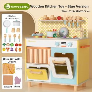 Wooden Cooking Simulation Playset