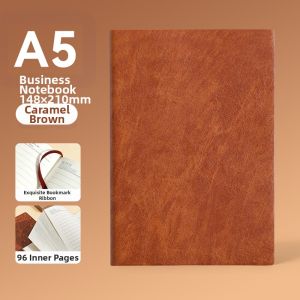 Custom Soft Leather Thick Pages Logo Engraving Notebook