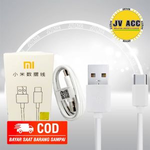 KABEL DATA XIAOMI FOR XIAOMI MI6 MI5 MI4C MIMAX TYPE C ORIGINAL WHITE