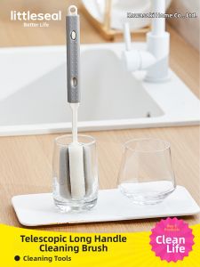 Little seal | Adjustable Long Handle Cup Cleaning Brush