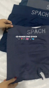 SPACH M002 | Celana Dalam Boxer Pria Motif 6pcs / Boxer Pria Brand Fashion