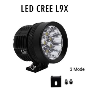 Lampu Led Sorot Tembak Cree L9X 9 Titik Mata 90 Watt VINYX Motor Mobil