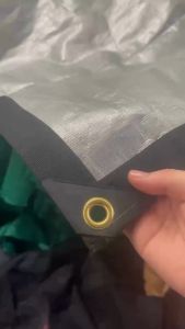 Bạt nhựa PE che nắng mưa Hàn Quốc Xuất Khẩu Gia Công Theo Yêu Cầu may viền khuy sẵn tiện dụng