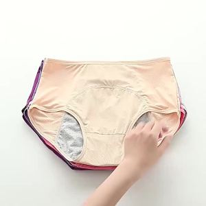 3-Pack Womens Comfort Period Underwear Pack Light Leaks Period Panties Light Protection Underwear