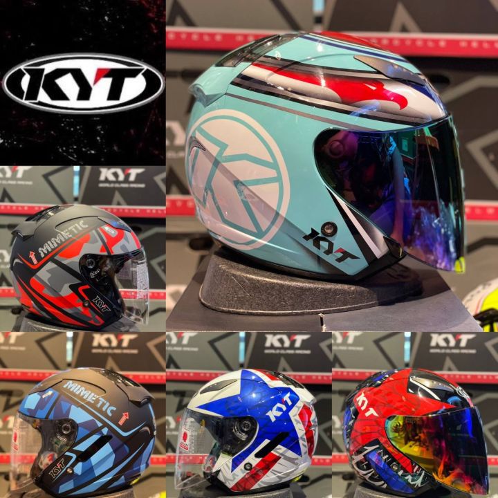 KYT HELLCAT SINGLE VISOR Lazada Lazada