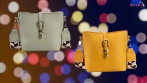 Ikeana Womens Leather Tote Bag ZT3    Elegant Shoulder Handbag for Daily & Formal Use