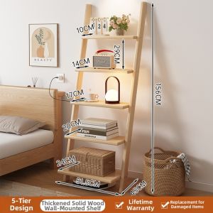 CHUJUN | Wooden Bedside Storage Shelf 2025 Edition