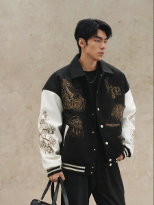 LUJIAMEN | American Style Thickened Warm Large Size Sport Coat