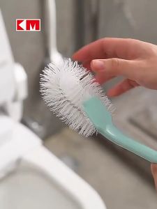 Bàn chải cọ toilet nhà vệ sinh KM-1230 hàng xuất Nhật