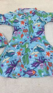 Baju Renang Anak Import Biru Pink & Set Topi Bayi Rok Senam Muslim