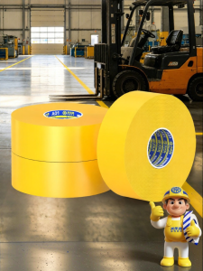 Mileqi | Warning Yellow Anti-Pressure Wear-Resistant PVC Ground Marking Tape
