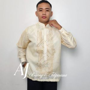 Barong Tagalog for men with lining wedding formalcasual