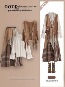 NEEDARNA | Desert Travel Boho Ethic Style Dress
