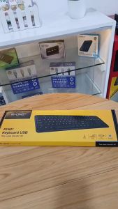 Keyboard USB R-ONE Murah Terbaru - Warna Hitam, Nyaman Digunakan, Kompatibel dengan Microsoft Windows - R1601