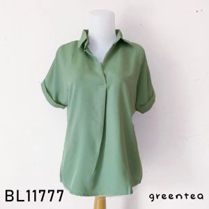 BLOUSE FORMAL WANITA LENGAN PANJANG SHAKILA TWILL/ BAJU ATASAN WANITA POLOS LENGAN PANJANG