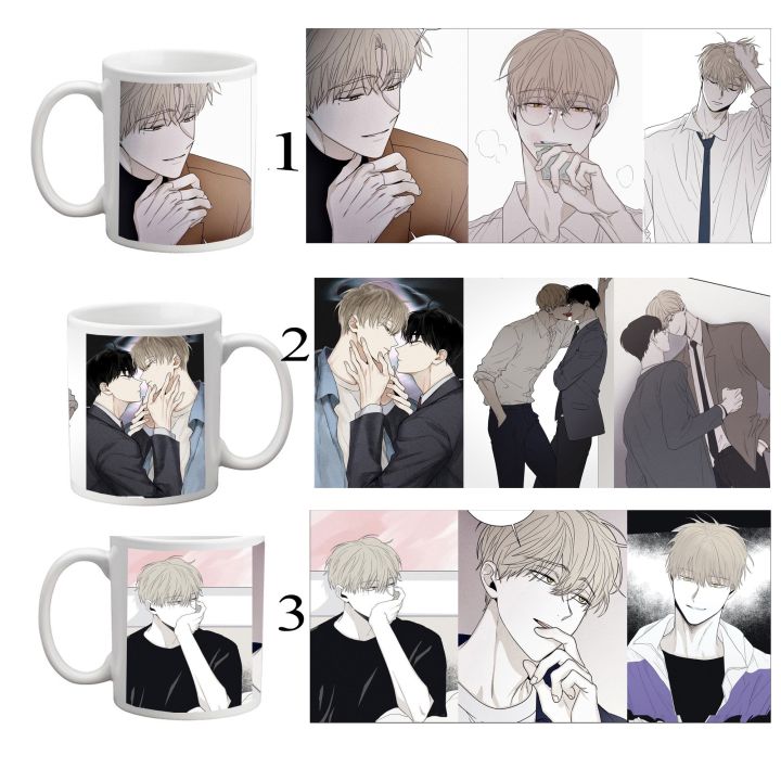 Ly sứ anime bl chiếu tướng jung eunjung/ cốc in hình checkmate chiếu tướng jung eunjung