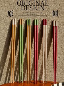 High-End Original Couples Alloy Floating Chopsticks Dishwasher Safe High-Temperature Resistant Mold Proof Traditional Chinese Aesthetic