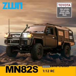 Xe Tải Điều Khiển Từ Xa ZWN MN82 MN82S LC79 Tỷ Lệ 1/12 4 Bánh Dẫn Động Leo Núi Địa Hình Xe Địa Hình Nhỏ Đồ Chơi Cho Trẻ Em Quà Giáng Sinh
