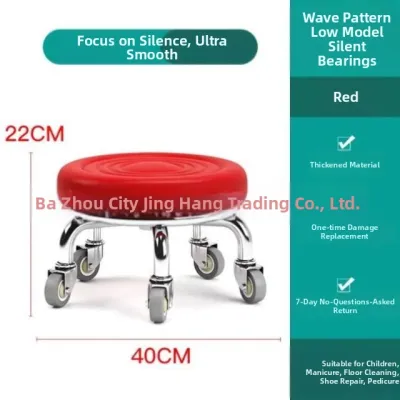 Multifunctional Rolling Stool With Wheels