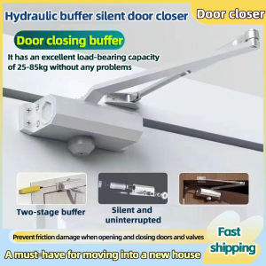 Fully automatic and convenient door closing device heavy Duty Automatic Hydraulic 25-85kg Capacity Stainless Steel easy to stretch prevents static friction