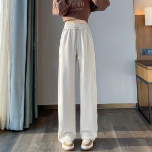 American Style Banana Pants Womens Casual High Waist Straight Leg Sport Sweatpants La Chapelle Autumn New Arrival