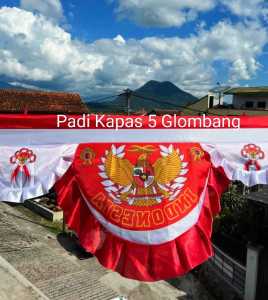 Promo Bendera Backgroun padi kapas 5glombang
