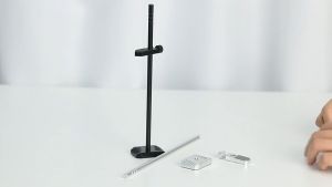 Coolmoon Graphic Card GPU Support Stand Aluminium Vertical Mounting Desktop PC Video Card Rack for ATX MATX ITX