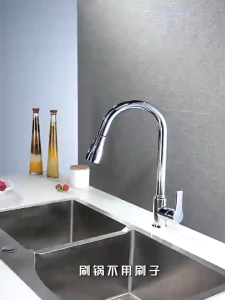 3 Functions Kitchen Faucet Head Replacement Pull Down Sink Faucet Spray Head Nozzle