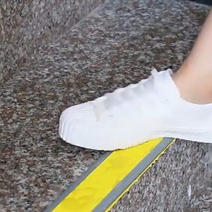 IGD || Anti-Slip Strips PVC Rubber Strips Adhesive Stair (5CM 6CM 10CM WIDE) 1 Meter Long
