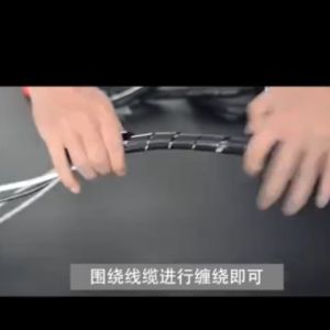 1 cuộn (rất dài) dây xoắn ruột gà ống ruột gà bọc dây điện phi 8/10/12/16/20mm quấn dây điện-NIEVE