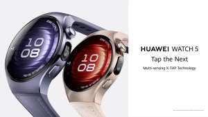 HUAWEI WATCH 5 Series | Multi-sensing X-TAP Technology | Fingertip Blood Oxygen | eSIM |
