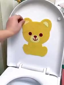 Deodorant Toilet Air Fresherner Bathroom Cute Sticker Perfume Thickened Pelekat Deodoran  Toilet Deodorizer Sticker