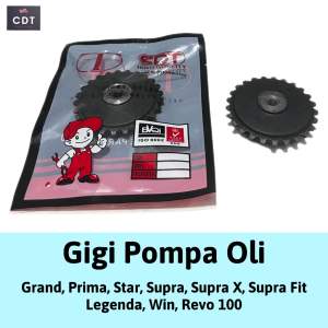 Gigi-Gear Pompa Oli-Pump Oil Grand & Supra X & Revo 100 & Supra Fit Lama & Legenda & Win & Prima & Star & Supra & C70-C 70