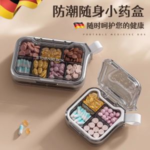 NAIFUNA | Portable Moisture-Proof Large Capacity 7-Day Pill Organizer Small