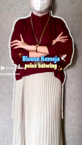 BAJU ATASAN KEMEJA CRINCKLE MARLIN OUTER CARDIGAN WANITA TERBARU