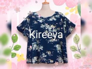 Kireeya เสื้อแฟชั่น ผู้หญิง สวย เก่า ลาย จิ้น สวย 42-44 นิ้ว อิตาลี่ ผ้านุ่มสวมใส่สบาย ทรงสวย