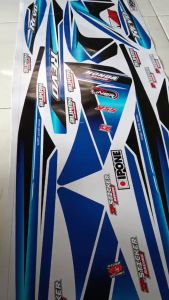 REVO X (COD) STIKER STRIPING MOTOR HONDA REVO X - STIKER LIST GRAFIK SIMPLE WARNA VARIASI DESAIN RACING HOLOGRAM DAN TRANSPARAN BISA COD IP.KODE-274