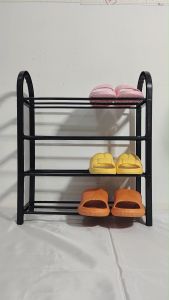 SK-C807 Rak Sepatu Sandal 4 Tingkat Penyimpanan Multifungsi Bahan Plastik /Rak Susun Portable Tempat